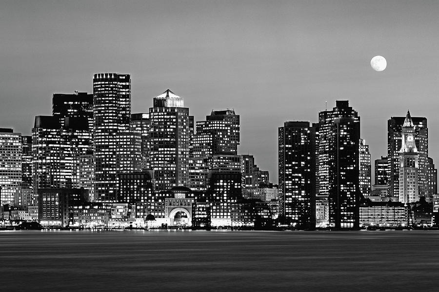 Usa, Massachusetts, Boston, Panoramic #1 Photograph by Panoramic Images