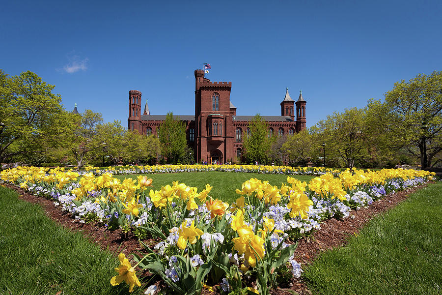 Castle Photograph - Usa, Washington, Dc by Christopher Reed Castle Photograph - Usa, Washington, Dc by Christopher Reed