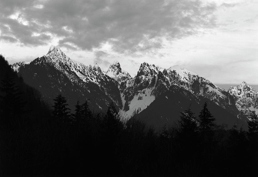Black And White Photograph - USA, Washington State, Mount #1 by Paul Souders