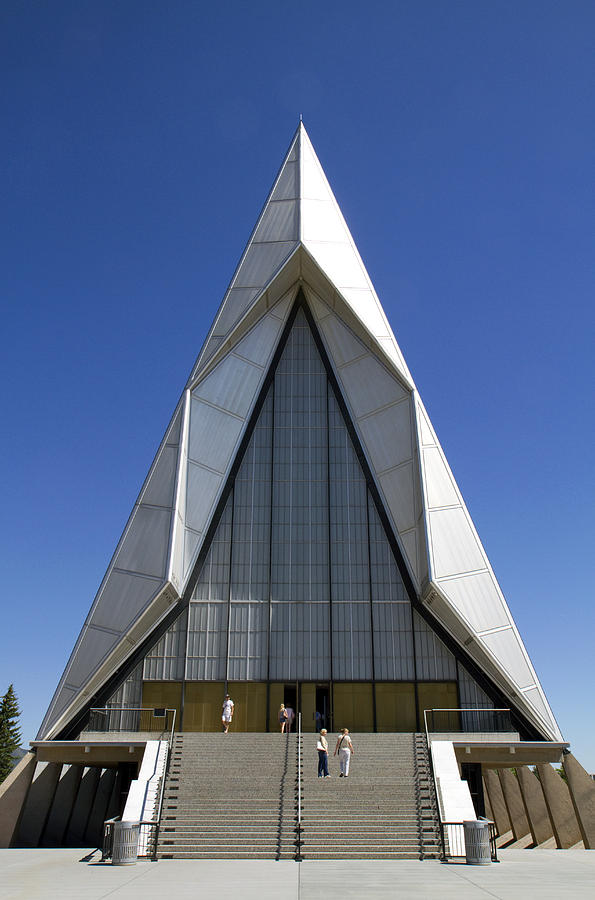 Usaf Cadet Chapel Photograph by David R. Frazier | Pixels