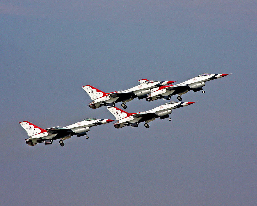 USAF Thunderbirds #1 Photograph by John Freidenberg