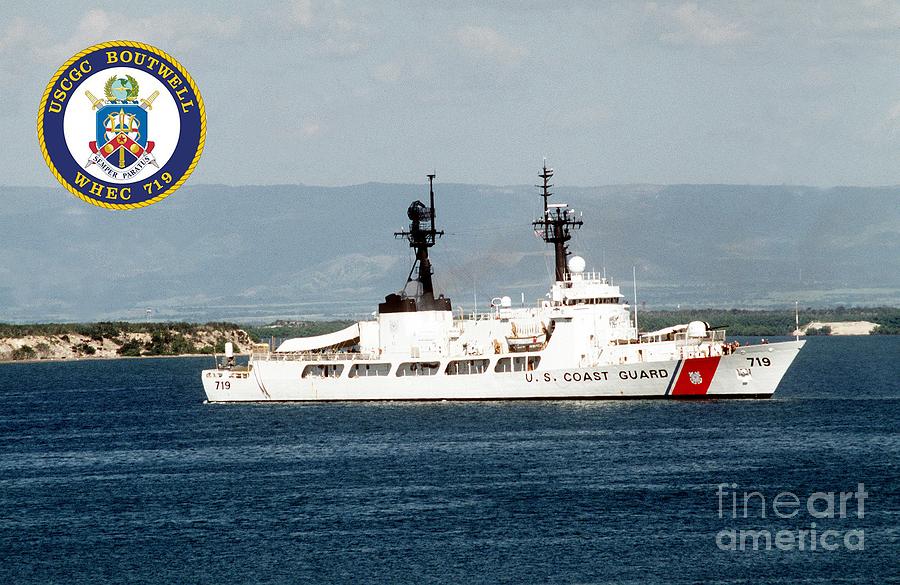 Uscgc Boutwell #1 Painting by Baltzgar