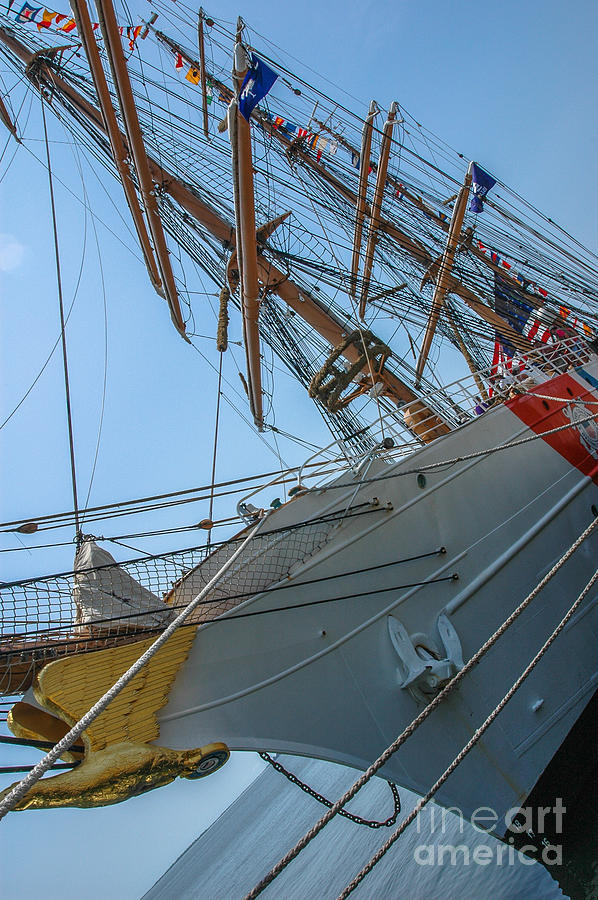 USCGC Eagle #2 Photograph by Dale Powell