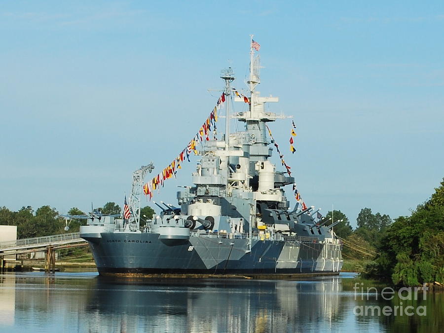 Uss North Carolina Battleship Photograph