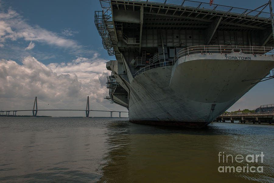 USS Yorktown Photograph by Dale Powell