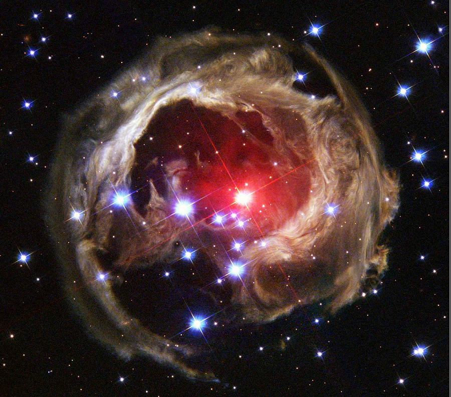 V838 Monocerotis, Red Variable Star #1 Photograph by Science Source