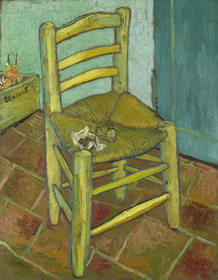 Vincent Van Gogh Painting - Van Goghs Chair #1 by Vincent van Gogh