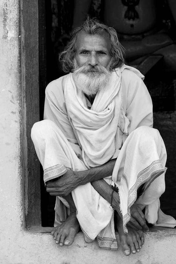 Varanasi Man #1 Photograph by Amanda Stadther