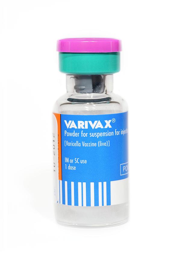 Varivax Chickenpox Vaccine Photograph by Dr P. Marazzi/science Photo ...