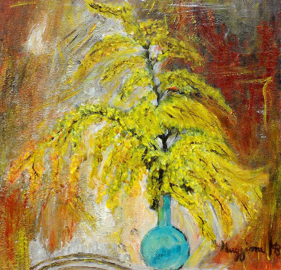Spring Painting - Vase of spring #1 by Mauro Beniamino Muggianu