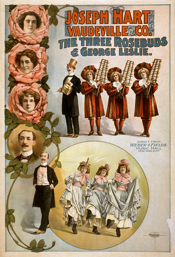 Vaudeville Poster, C1899 Painting by Granger | Fine Art America