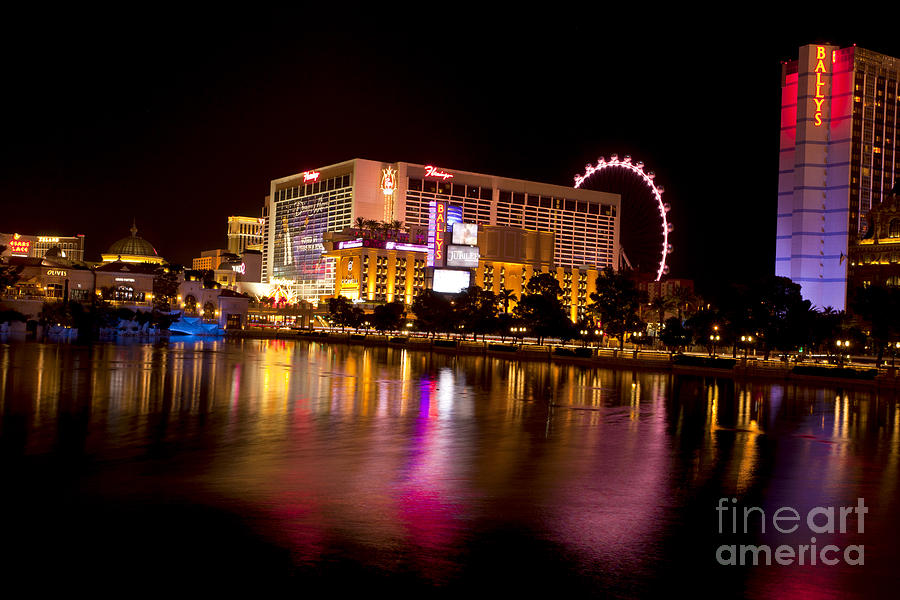 Vegas Reflections #1 Photograph by Anthony Totah