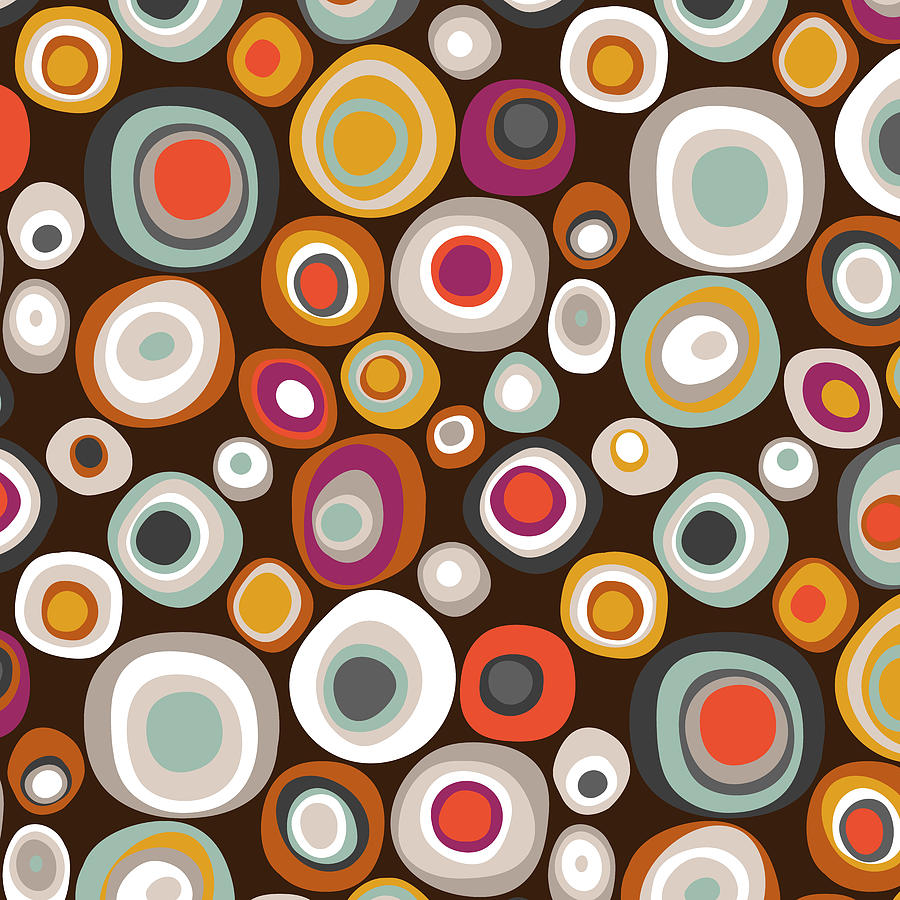Spot Drawing - Veneto Boho Spot Chocolate by MGL Meiklejohn Graphics Licensing Spot Drawing - Veneto Boho Spot Chocolate by MGL Meiklejohn Graphics Licensing