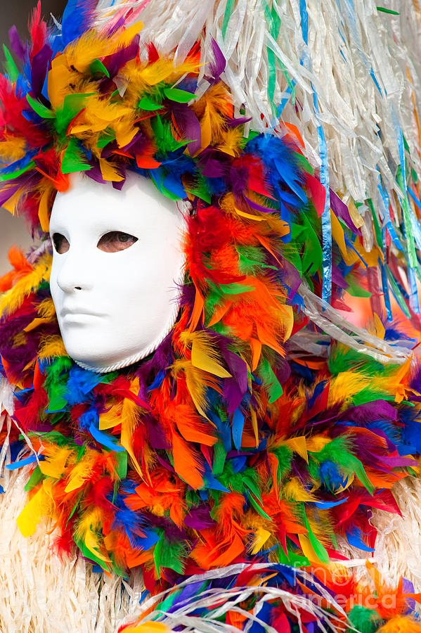Venice Carnival Mask #1 Photograph by Luciano Mortula