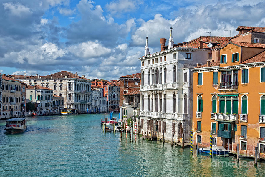 The Grand Canal, Venice Cityscape Photograph By Delphimages Photo 