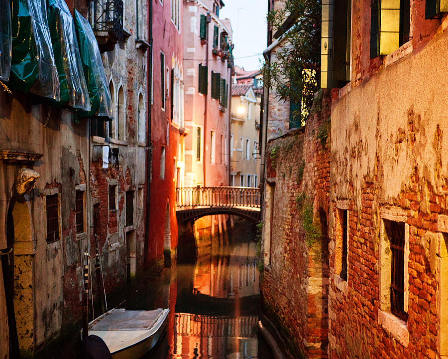 Venice Italy Canal #1 Photograph by Kim Fearheiley