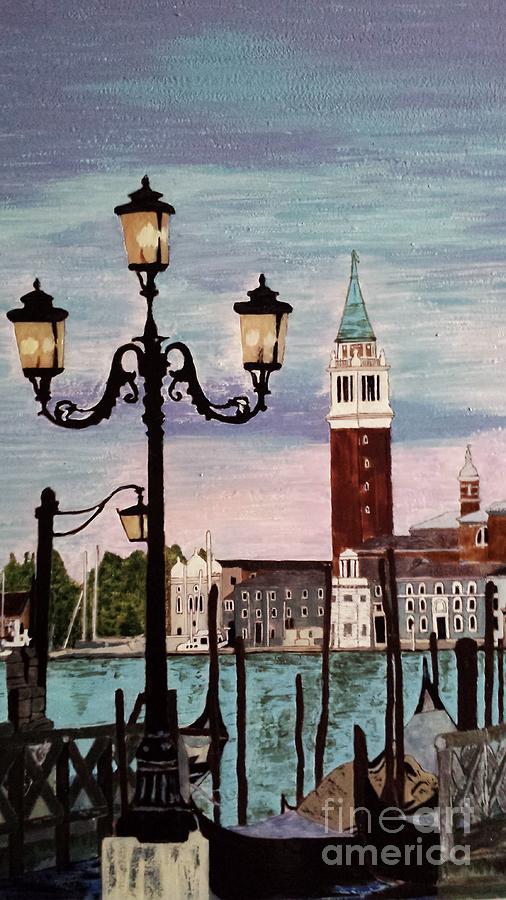 Venice Italy #1 Painting by Jasna Gopic