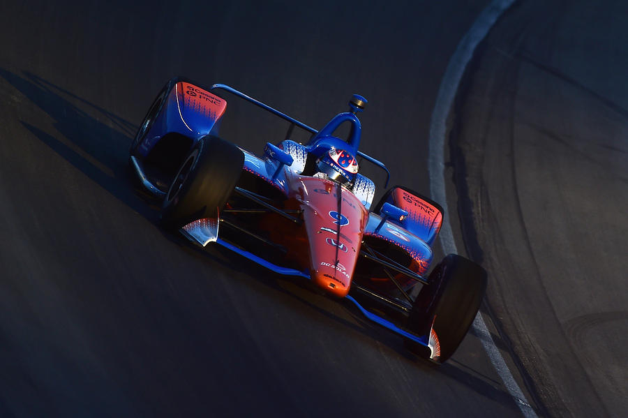Verizon IndyCar Series - DXC Technology 600 #1 Photograph by Jared C. Tilton