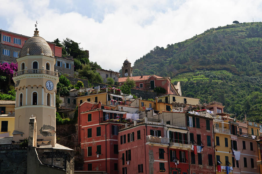 Vernazza Cinque Terre Italy  #1 Photograph by Brandon Bourdages