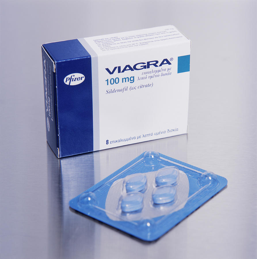Viagra Pills Photograph by Mark Thomas/science Photo Library Fine Art