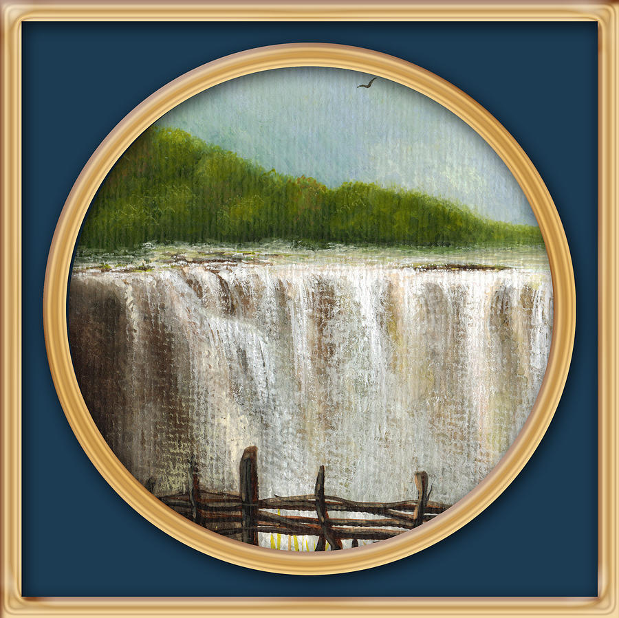 Victoria Falls #1 Painting by Deborah Runham