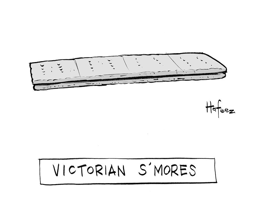 Victorian Smores #1 Drawing by Kaamran Hafeez