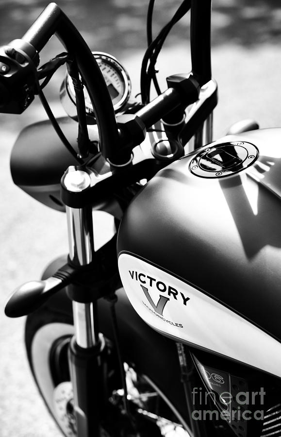 Motorcycle Photograph - Victory Motorbike by Tim Gainey