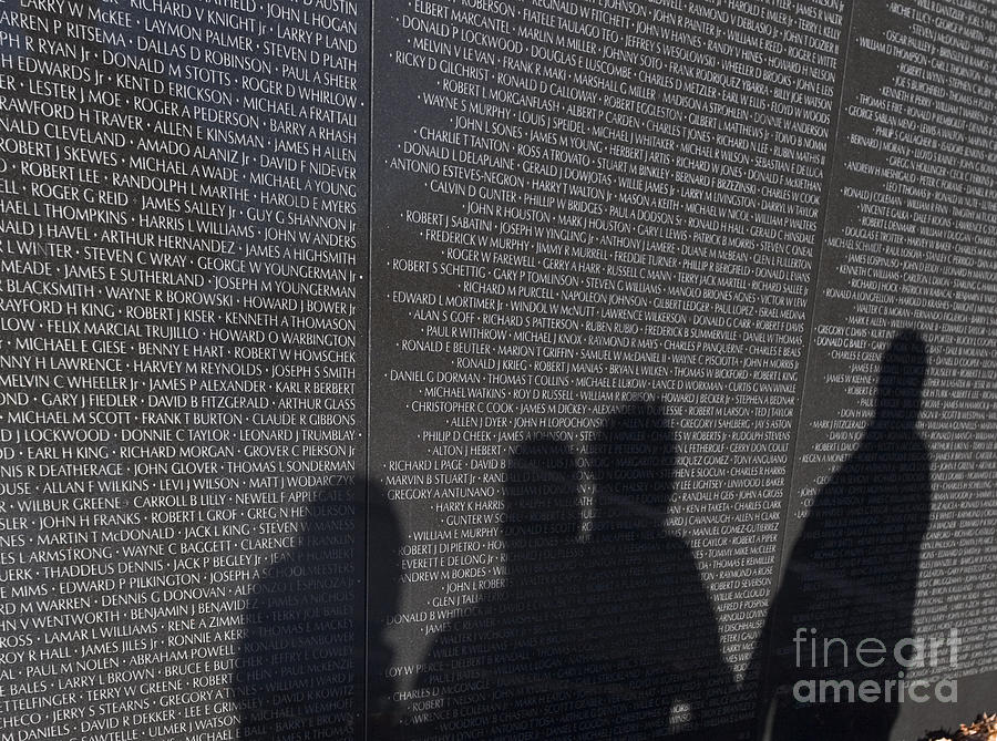 Vietnam Veterans Memorial #1 Photograph by Jim West