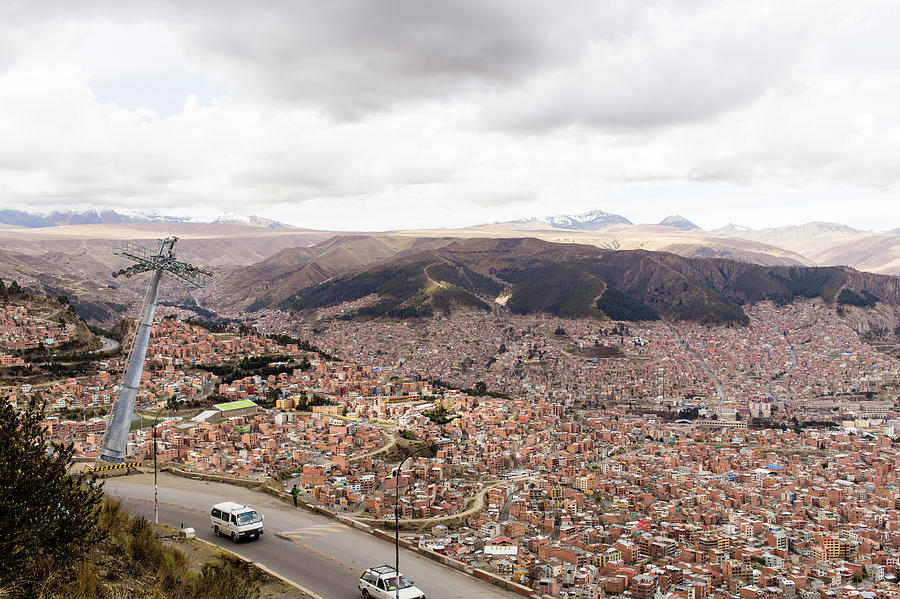 View Bolivias Capital, La Paz From The #1 Photograph by Graham Lucas Commons