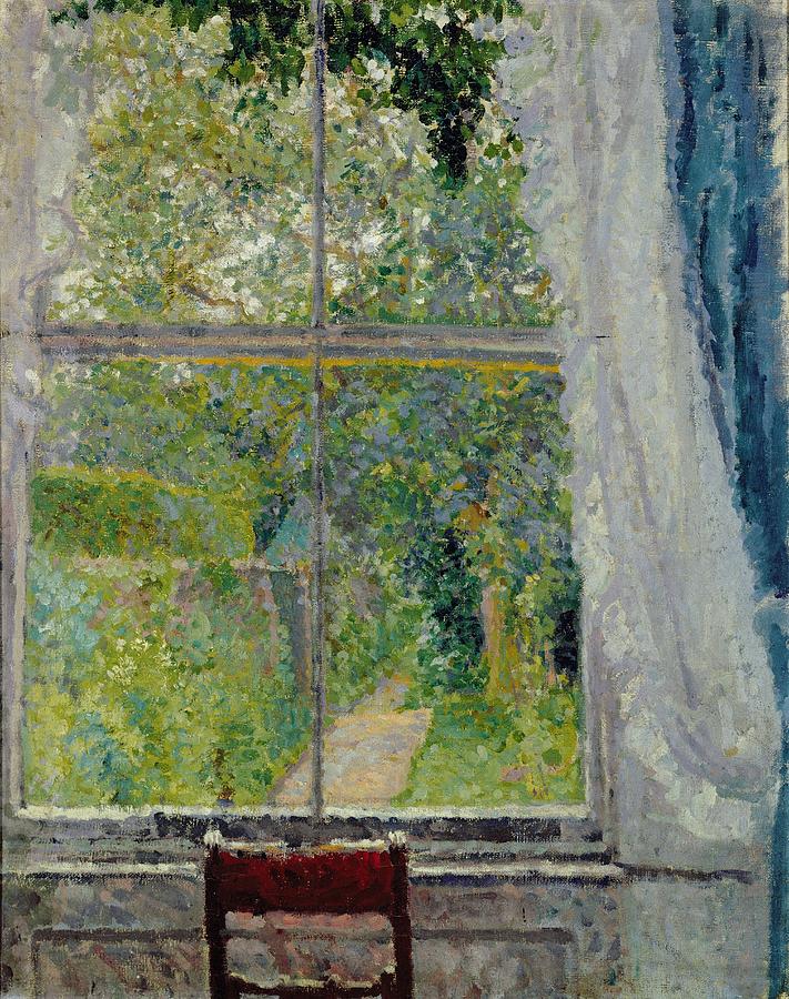 View From A Window Painting by Spencer Frederick Gore