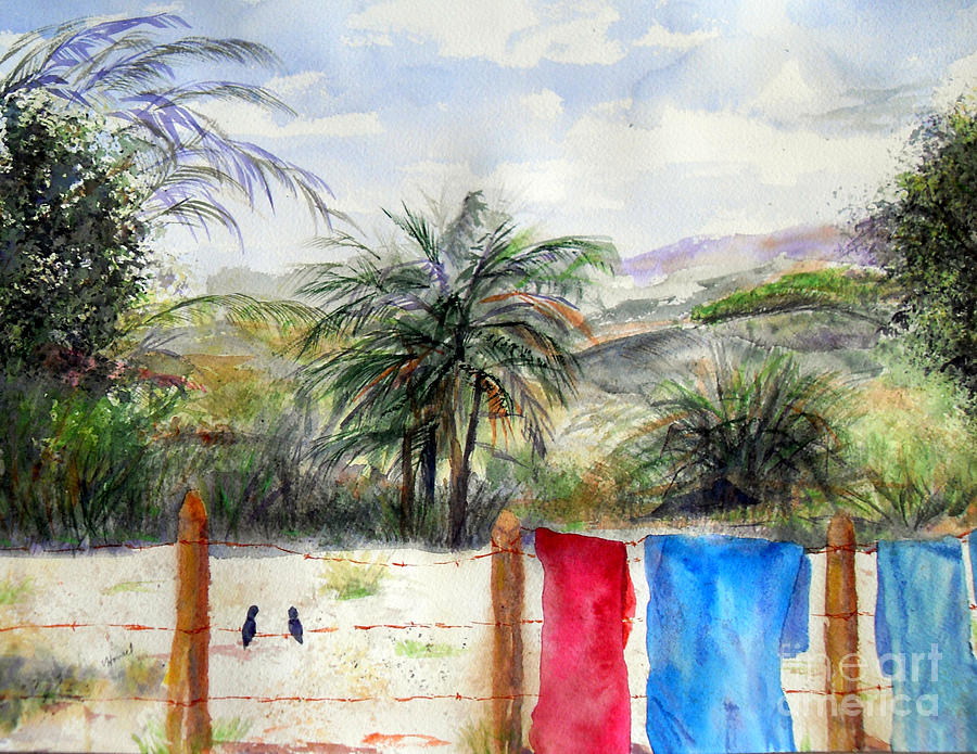 View in Cabarete Dominican Republic #1 Painting by Vicki  Housel
