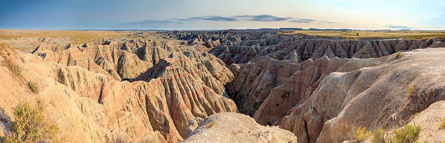 View Of Badlands National Park, South #1 Photograph by Panoramic Images