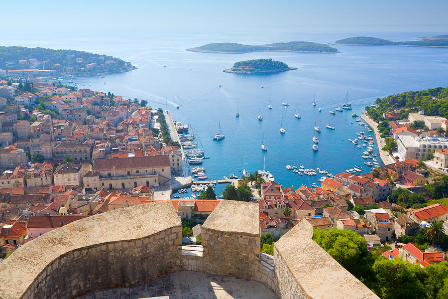 View of Hvar #1 Photograph by Alexey Stiop
