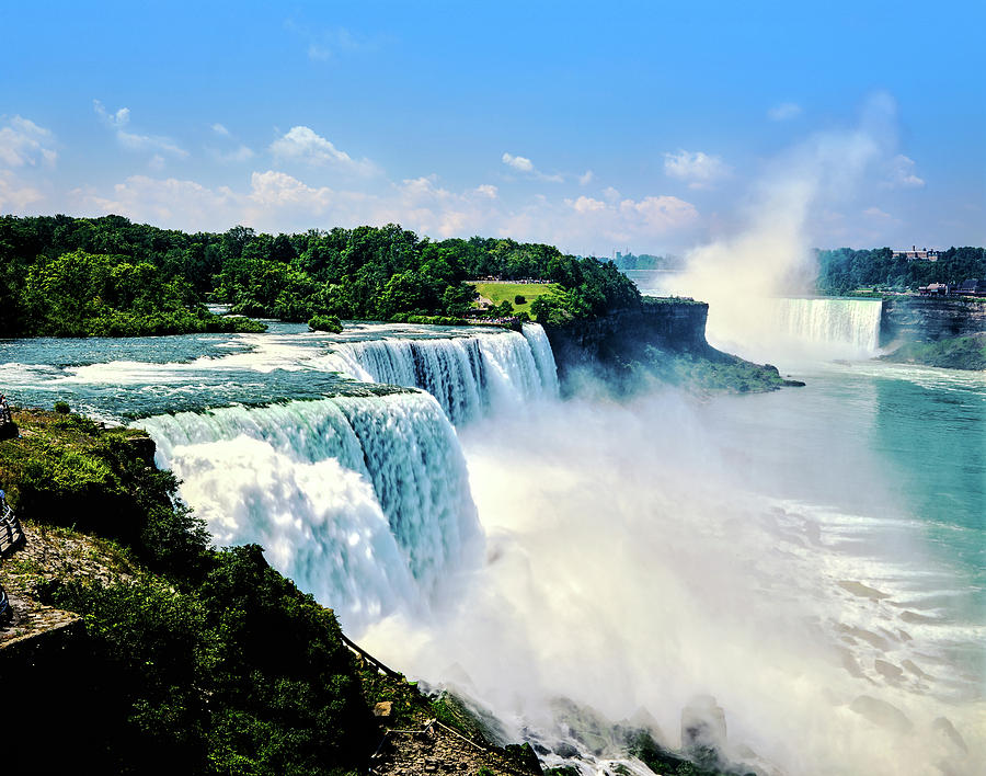 View Of The American Falls, Niagara #1 Photograph by Panoramic Images