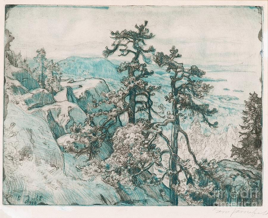 Maria Wiik Painting - View Over Koli #1 by Celestial Images