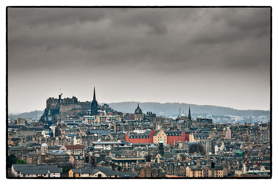 Views across Edinburgh #1 Photograph by Lenny Carter