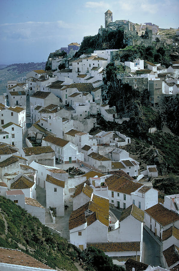 Village of Cacares in Spain Photograph by Carl Purcell - Fine Art America