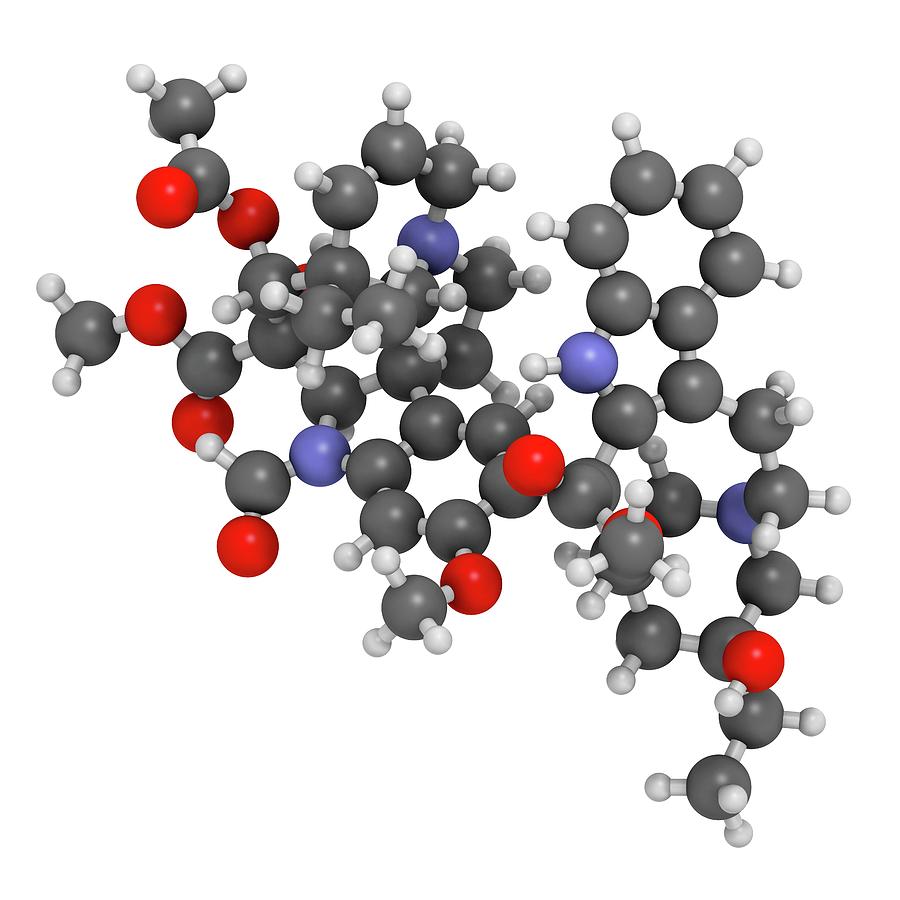 Vincrinstine Cancer Drug Molecule Photograph by Molekuul | Fine Art America