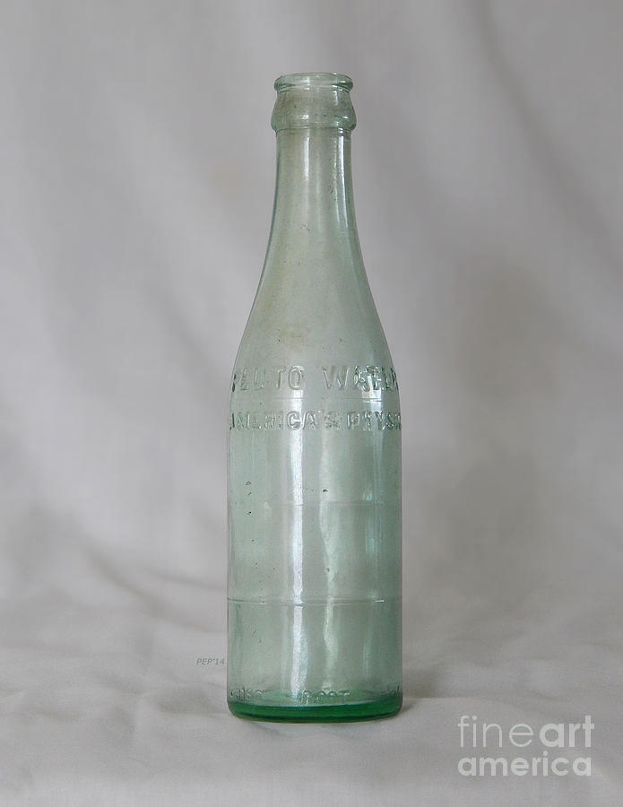 Vintage Glass Bottle #1 Photograph by Phil Perkins
