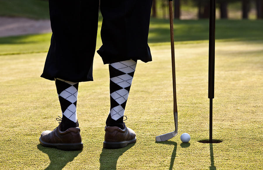 Vintage Golfer with Plus Fours #1 Photograph by ImagineGolf
