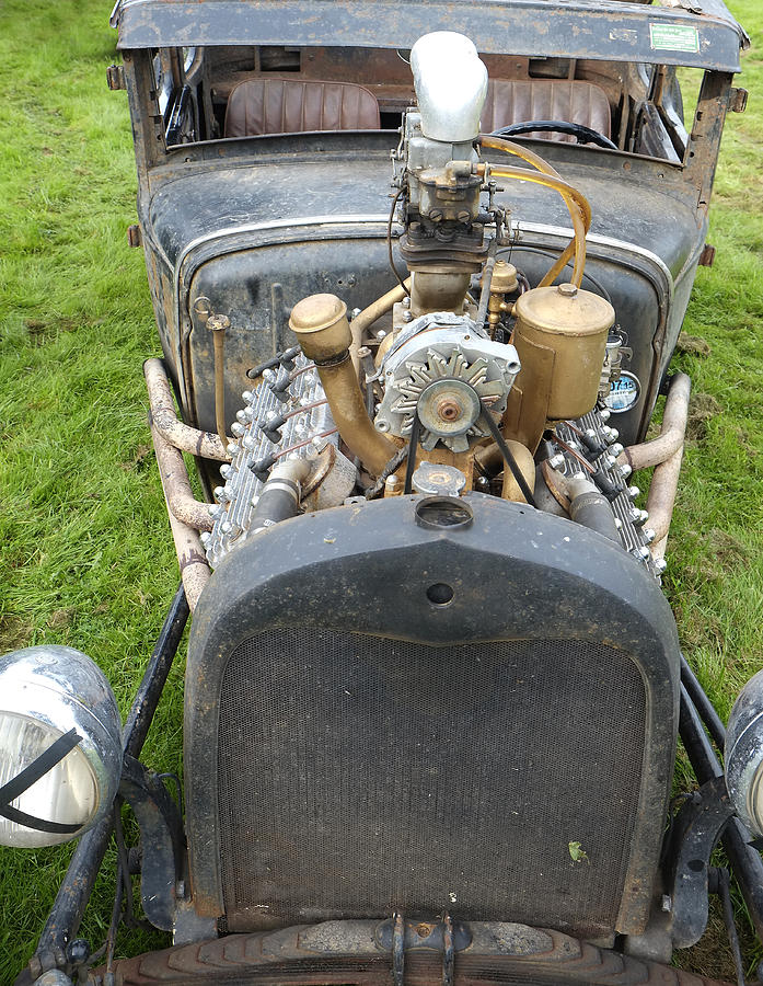 Vintage Hot Rod Photograph By Adrian Beese Pixels