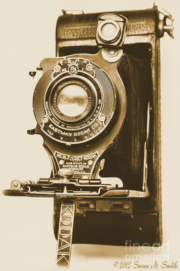 Vintage Photograph - Vintage Kodak #1 by Susan Smith