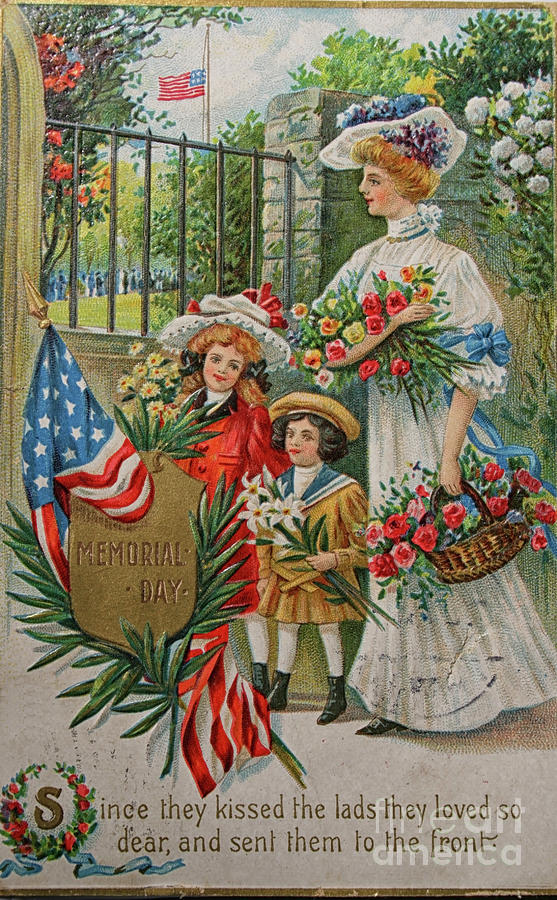 Vintage memorial day Photograph by Patricia Hofmeester