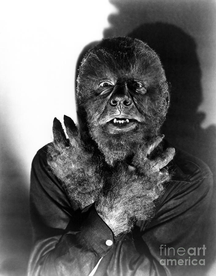 Vintage Monster Images Lon Chaney Jr. #1 Photograph by Action