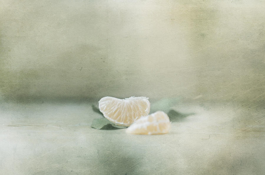 Vintage Photograph - Vintage Tangerine #1 by Delphine Devos