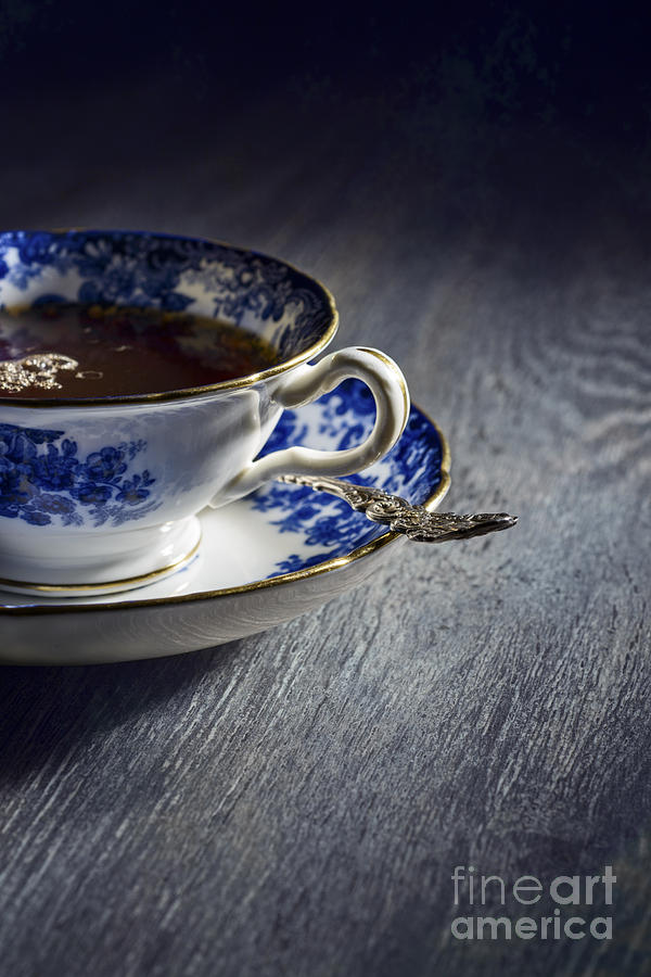 Vintage Photograph - Vintage Teacup #1 by Amanda Elwell