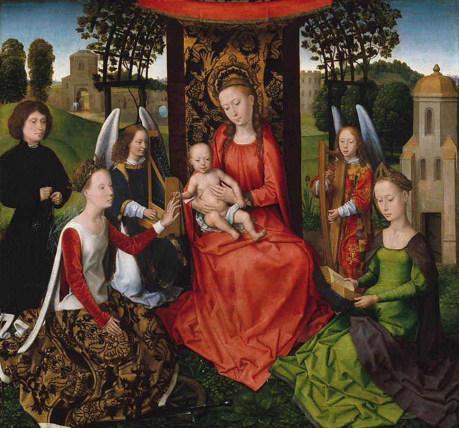 Virgin and Child Painting by Hans Memling - Fine Art America