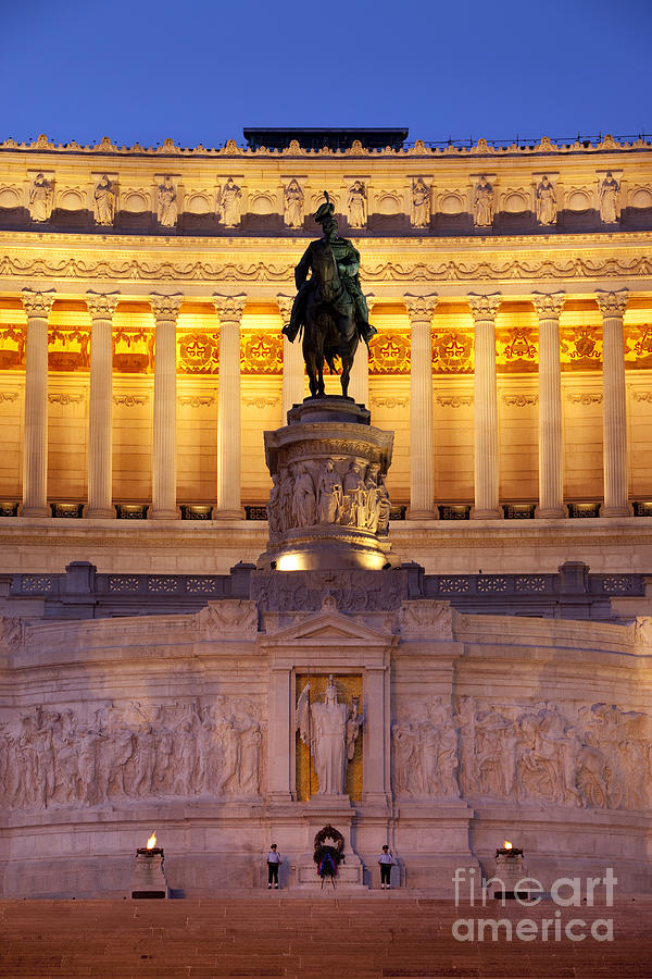 Vittorio Emanuele - Rome #2 Photograph by Brian Jannsen