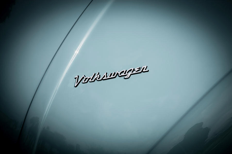 Volkswagen Beetle Emblem #1 Photograph by Rich Franco