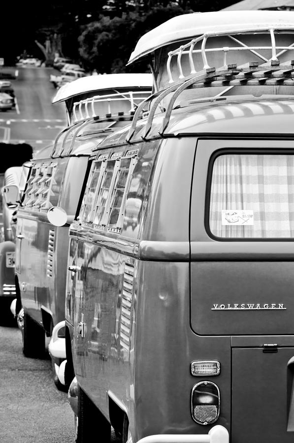 Car Photograph - Volkswagen Vw Bus #1 by Jill Reger